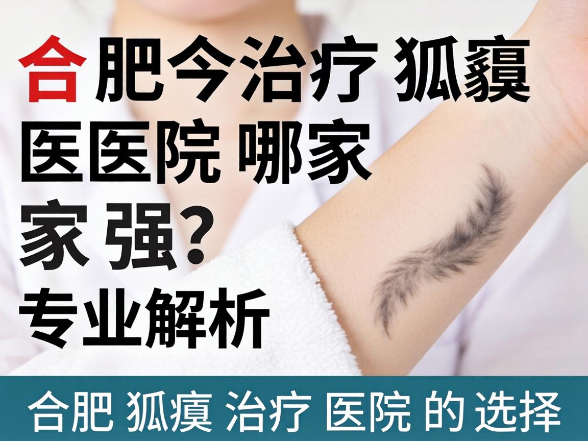 合肥治疗狐臭医院哪家强？专业解析合肥狐臭治疗医院的选择