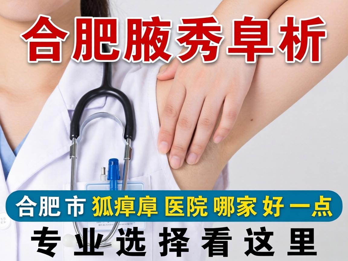 合肥腋秀解析，合肥市狐臭医院哪家好一点，专业选择看这里