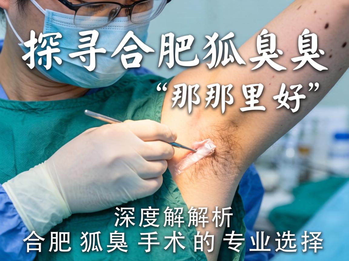 探寻合肥狐臭手术那里好，深度解析合肥狐臭手术的专业选择