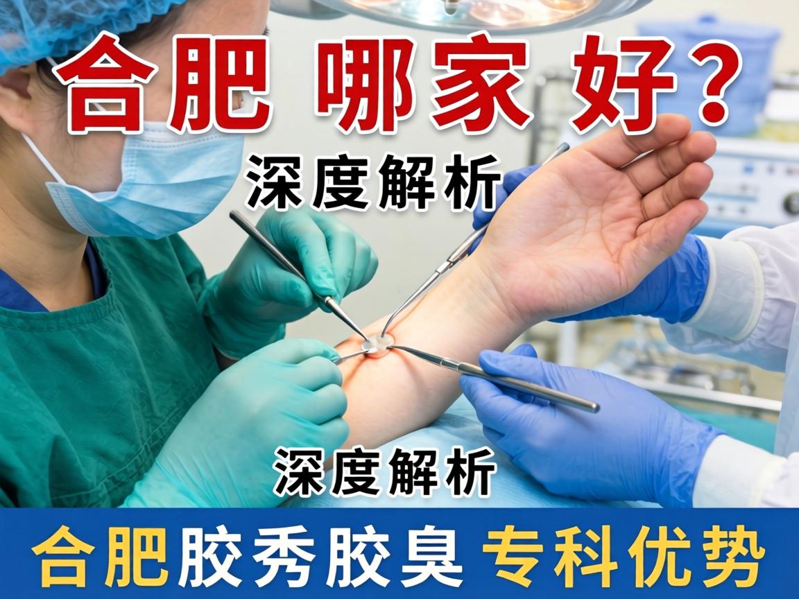 合肥腋臭手术哪家好？深度解析合肥腋秀腋臭专科优势