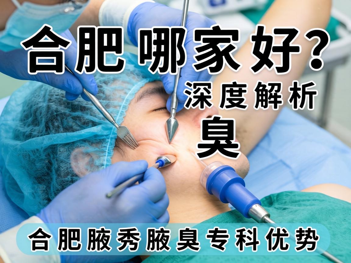 合肥腋臭手术哪家好？深度解析合肥腋秀腋臭专科优势
