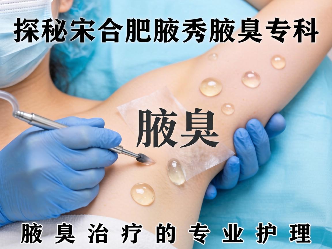 探秘合肥腋秀腋臭专科，详解腋臭治疗的专业护理