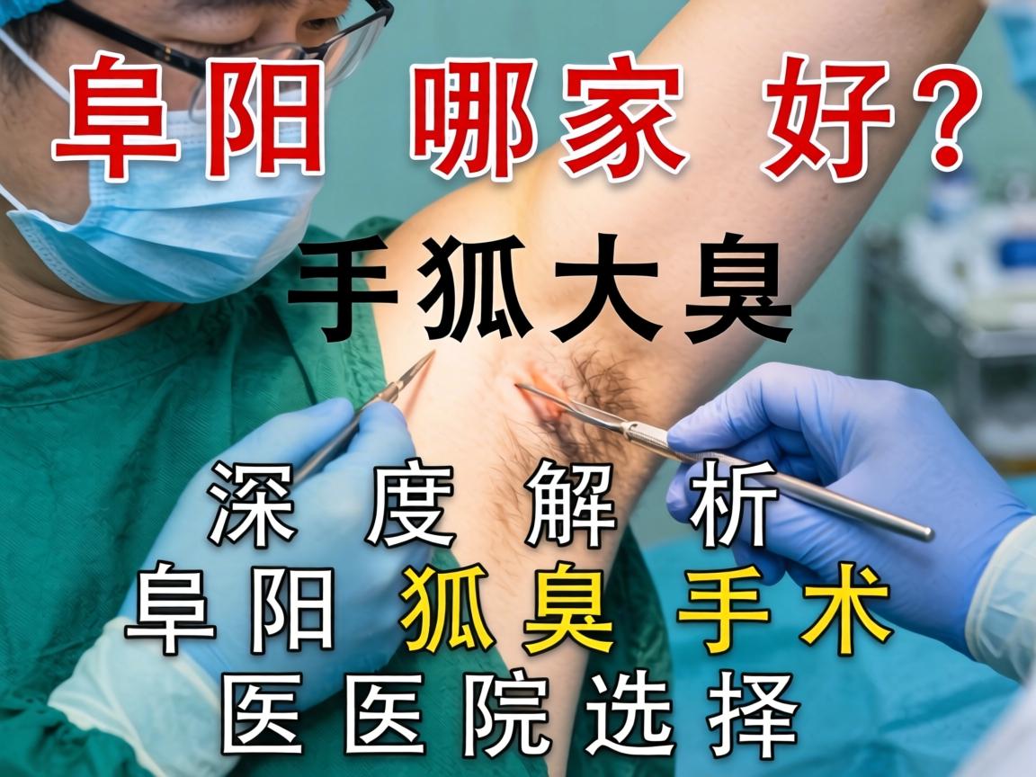 阜阳狐臭手术哪家好？深度解析阜阳狐臭手术医院选择