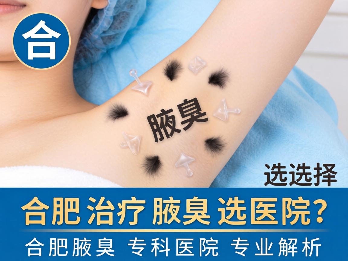 在合肥治疗腋臭选择哪家医院？合肥腋臭专科医院专业解析