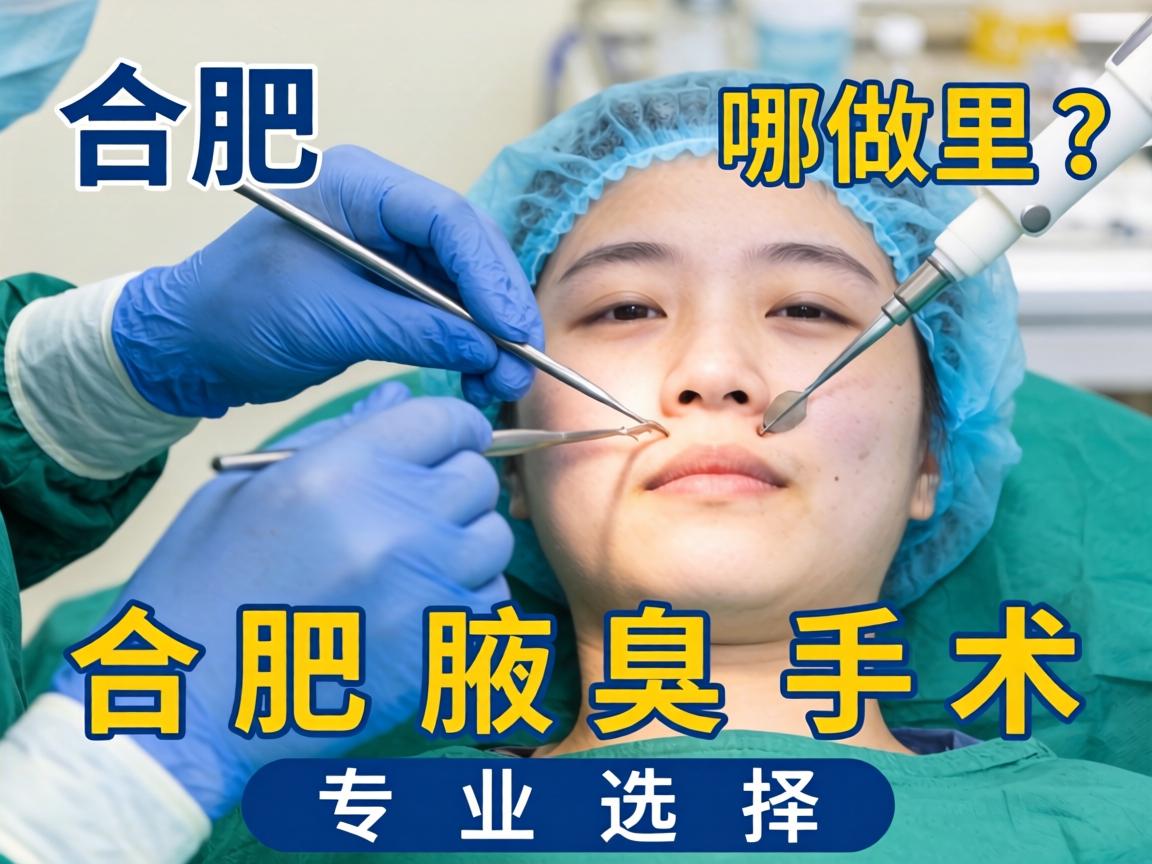 合肥腋臭手术哪里做？详解合肥腋臭手术的专业选择