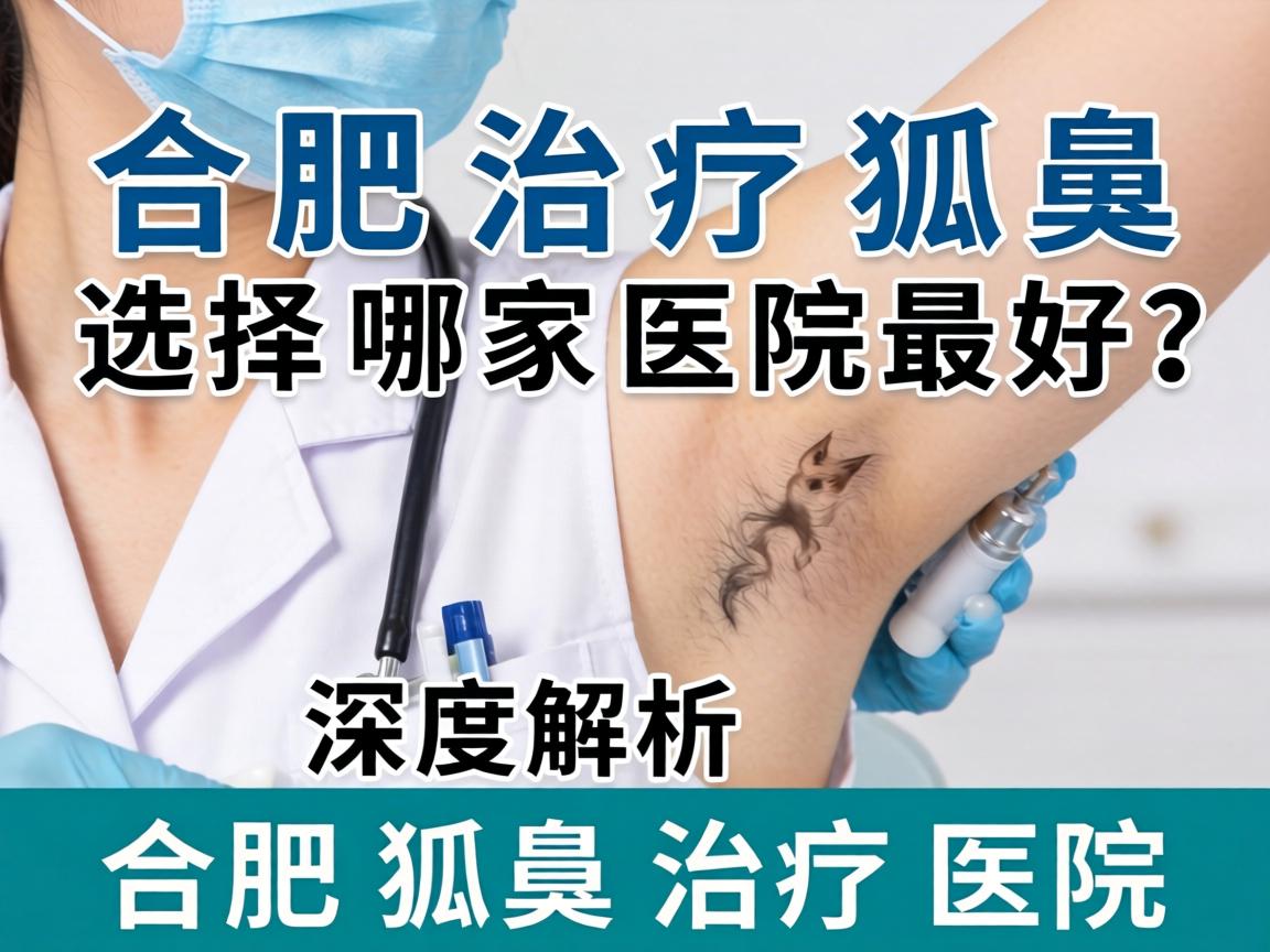 合肥治疗狐臭选择哪家医院最好？深度解析合肥狐臭治疗医院