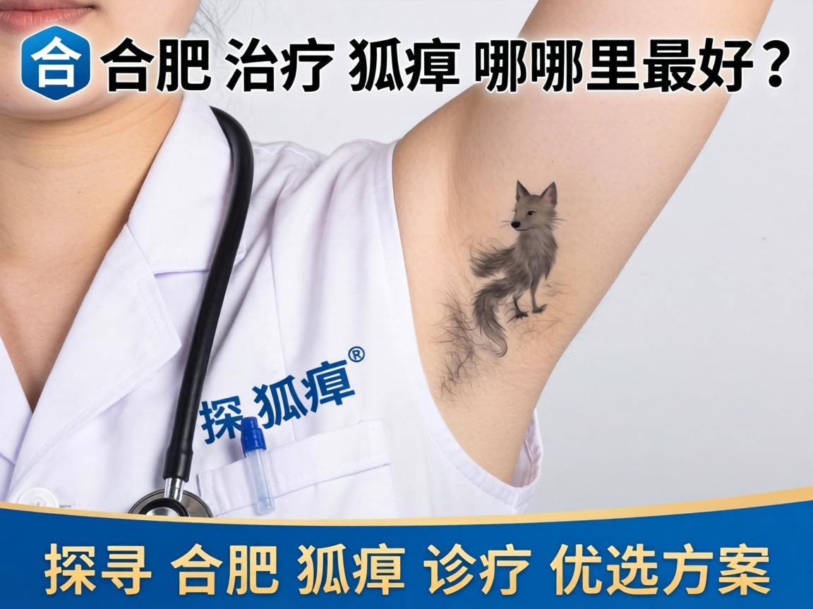 在合肥治疗狐臭哪里最好？探寻合肥狐臭诊疗优选方案