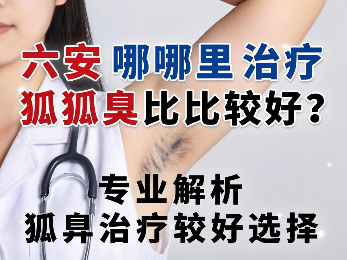 六安哪里治疗狐臭比较好？专业解析狐臭治疗较好选择
