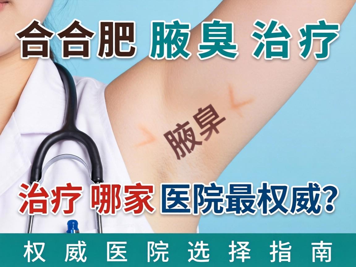 合肥腋臭治疗哪家医院最权威？权威医院选择指南