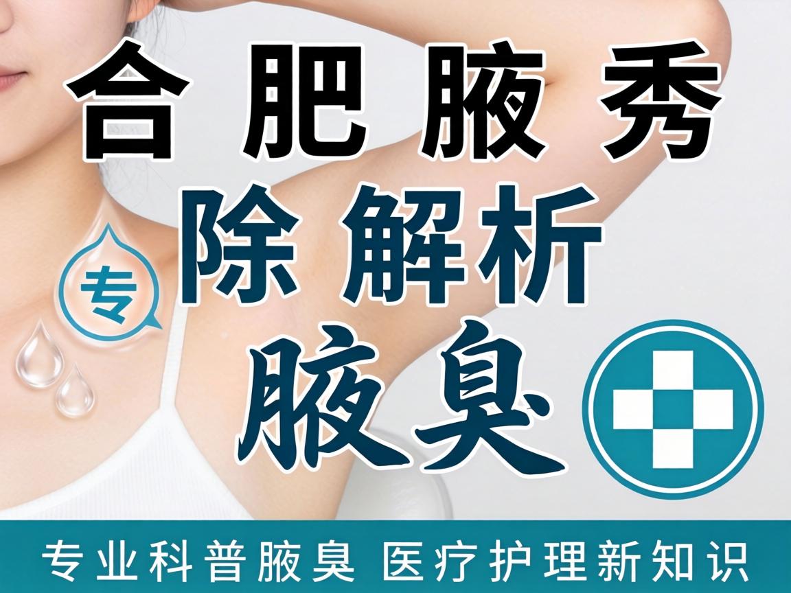 合肥腋秀解析腋臭，专业科普腋臭医疗护理新知识