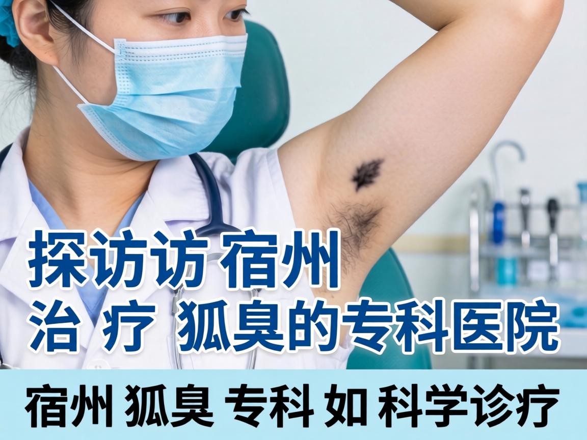 探访宿州治疗狐臭的专科医院，解析宿州狐臭专科如何科学诊疗