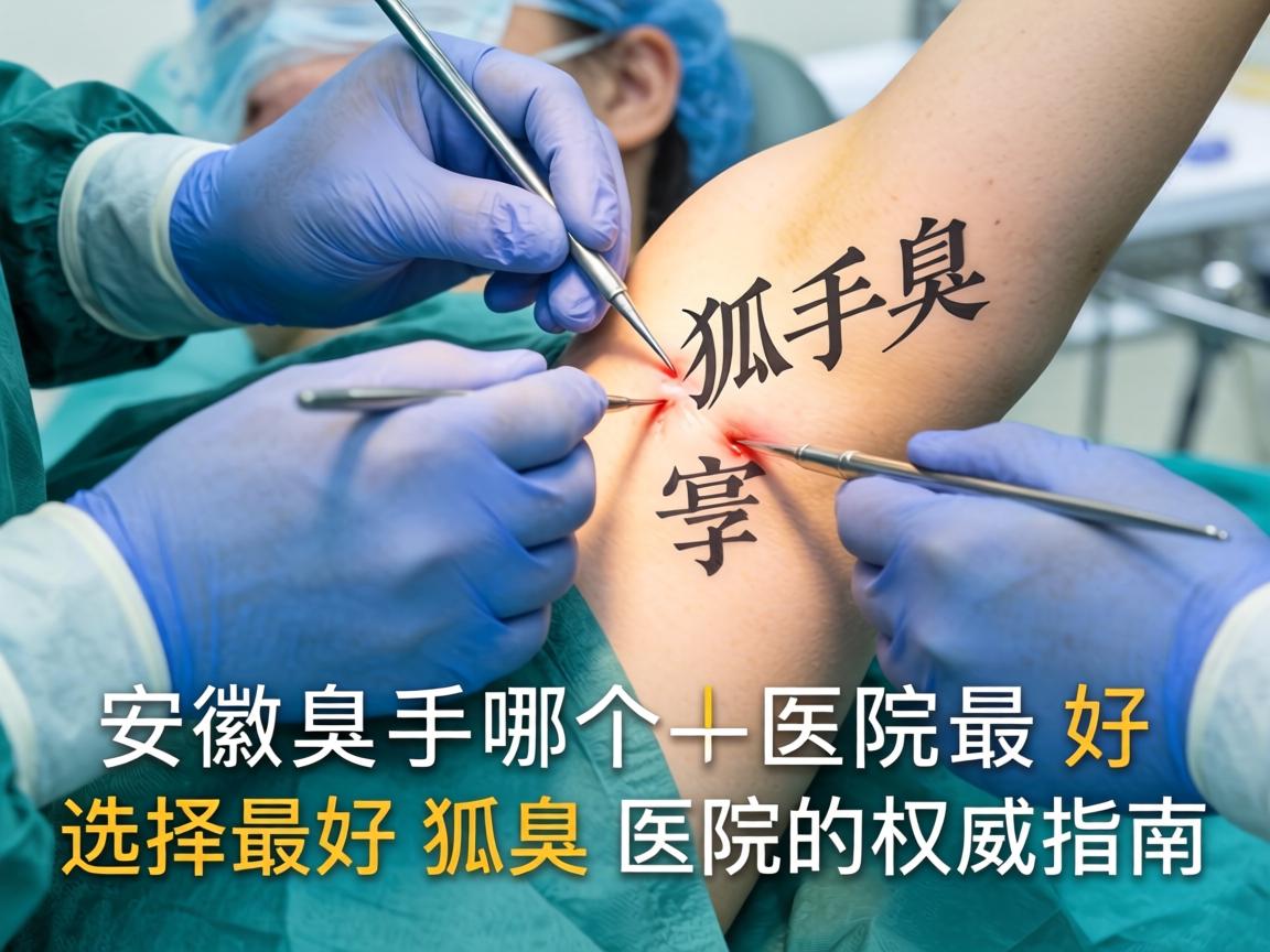 深度解析安徽狐臭手术哪个医院最好，选择最好狐臭医院的权威指南