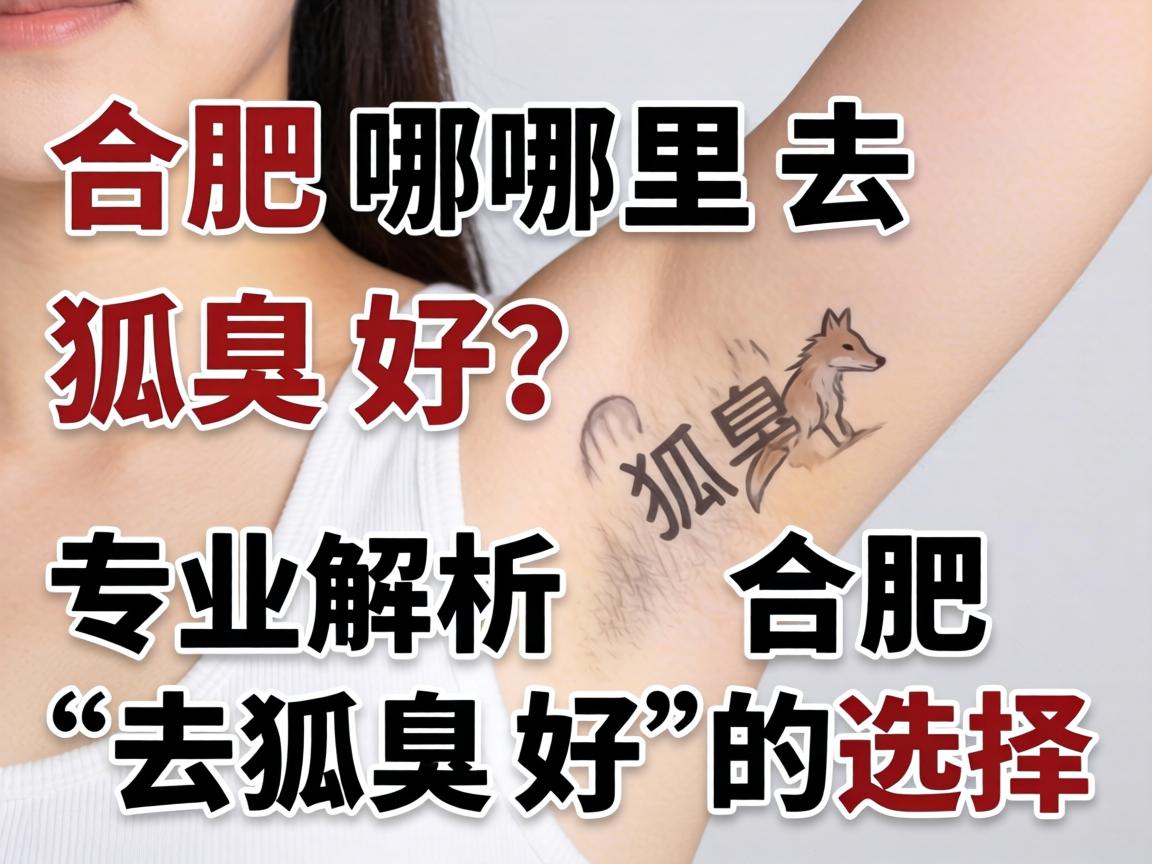 合肥哪里去狐臭好？专业解析合肥去狐臭好的选择