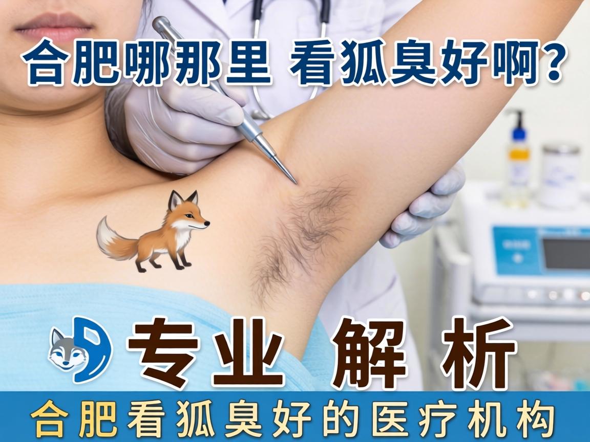 合肥哪里看狐臭好啊？专业解析合肥看狐臭好的医疗机构