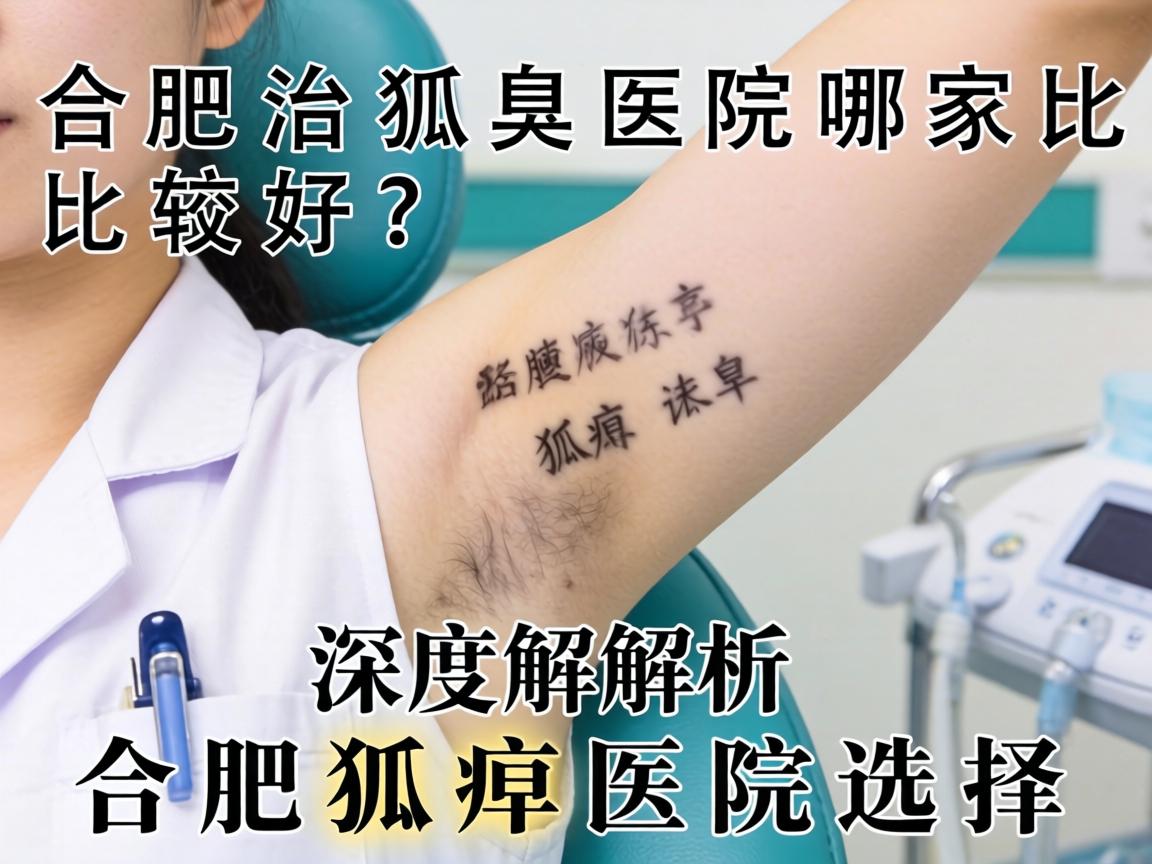 合肥治狐臭医院哪家比较好？深度解析合肥狐臭医院选择