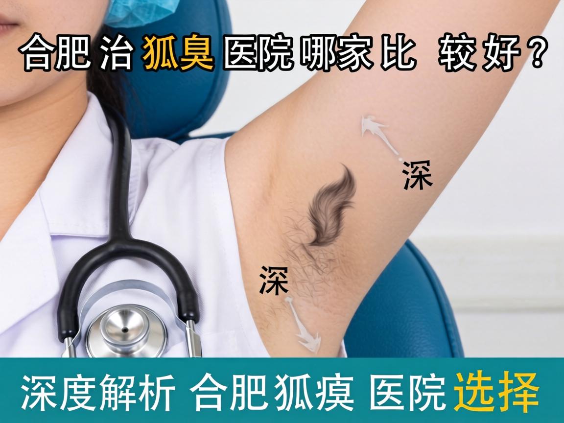 合肥治狐臭医院哪家比较好？深度解析合肥狐臭医院选择