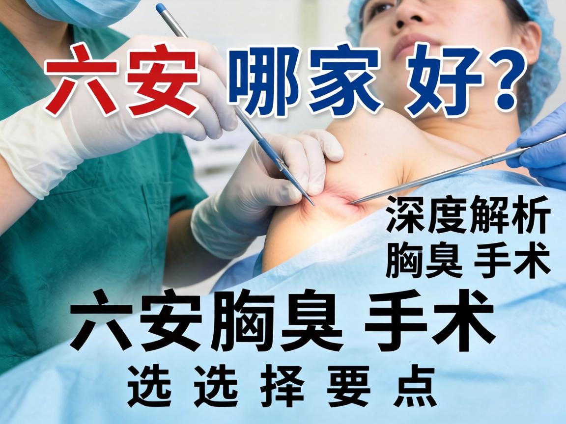 六安腋臭手术哪家好？深度解析六安腋臭手术选择要点