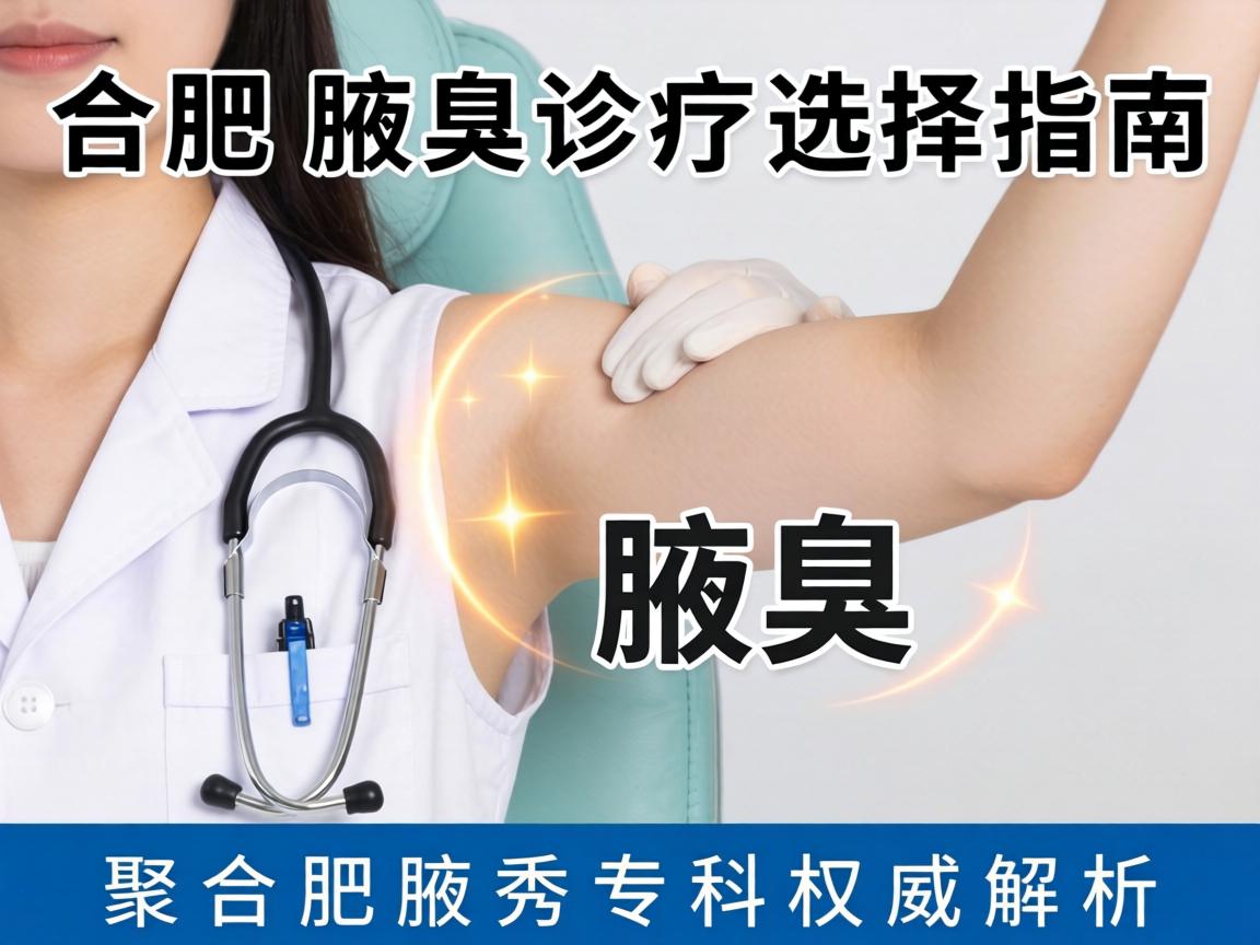 合肥腋臭诊疗选择指南，聚焦合肥腋秀专科权威解析