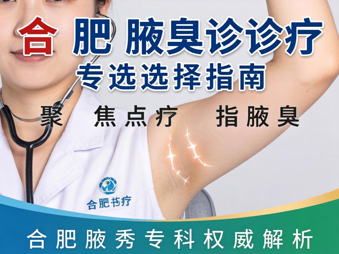 合肥腋臭诊疗选择指南，聚焦合肥腋秀专科权威解析