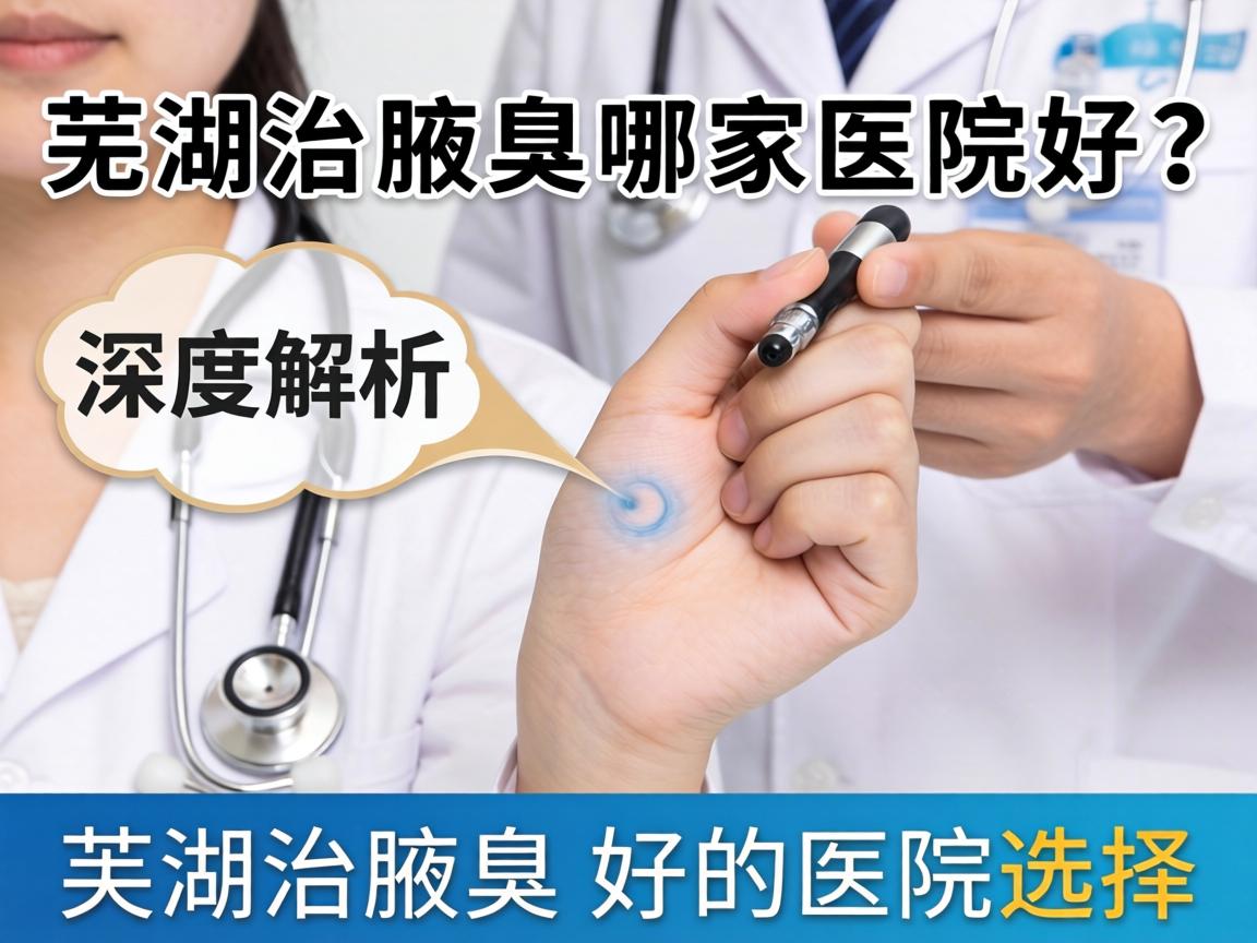 芜湖治腋臭哪家医院好？深度解析芜湖治腋臭好的医院选择