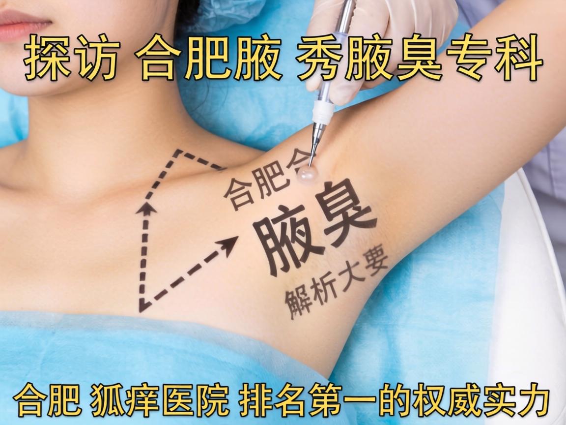 探访合肥腋秀腋臭专科，解析合肥狐臭医院排名第一的权威实力