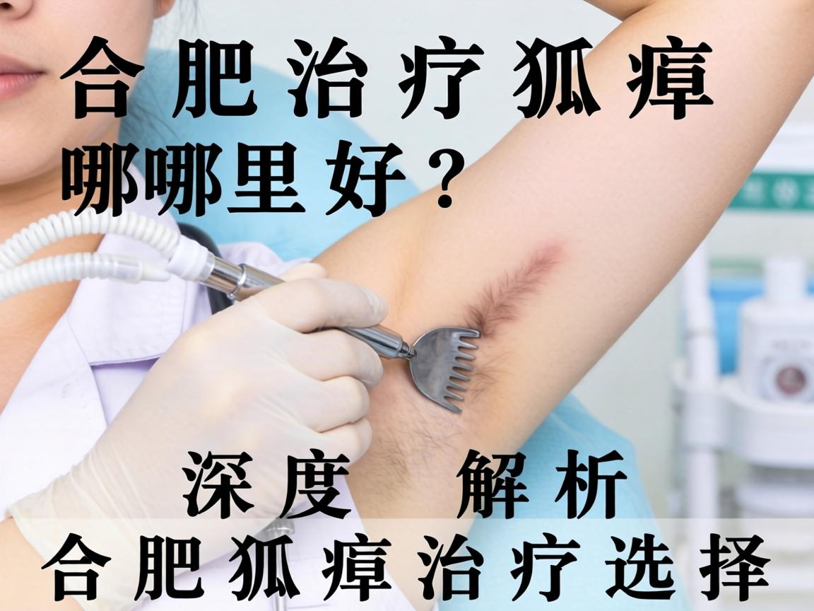 在合肥治疗狐臭哪里好？深度解析合肥狐臭治疗选择