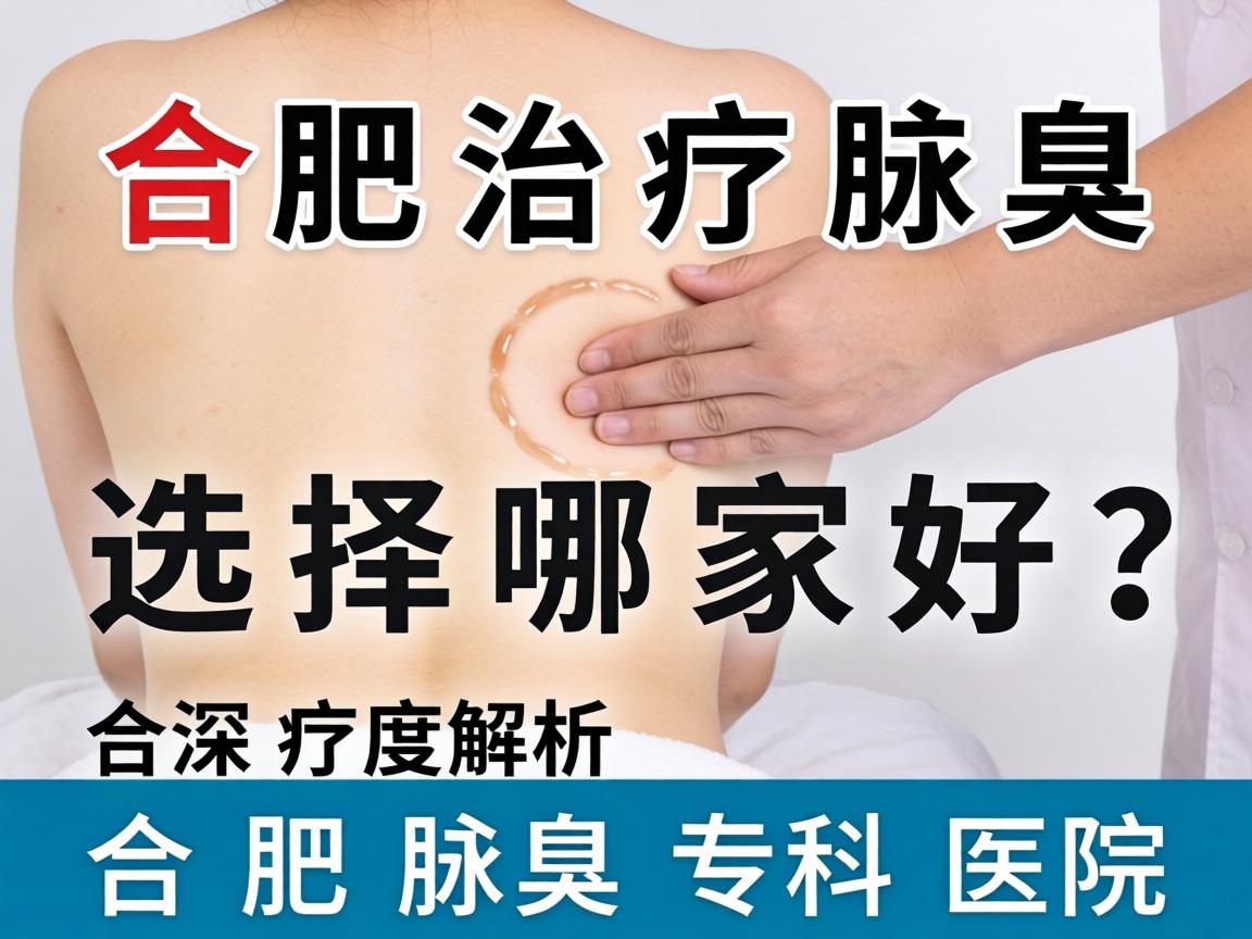 合肥治疗腋臭选择哪家好？深度解析合肥腋臭专科医院