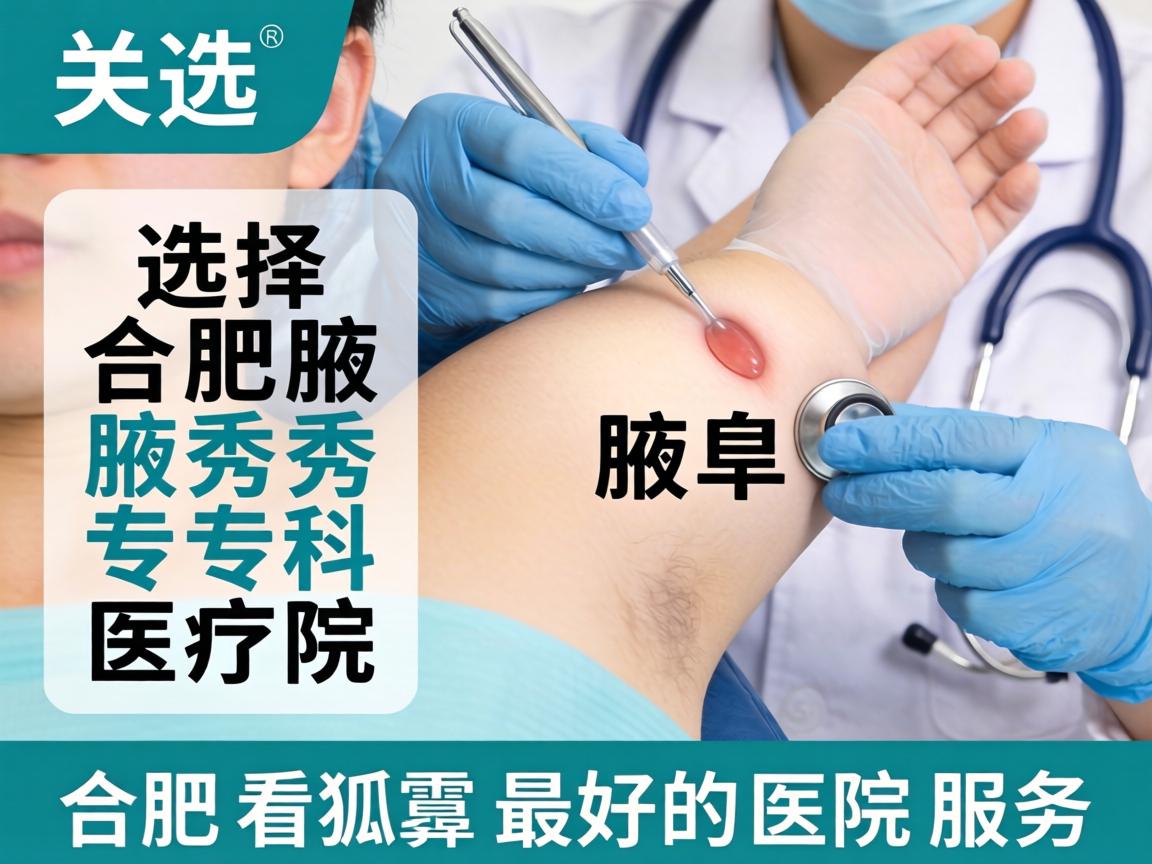 选择合肥腋秀专科医院，解析合肥看狐臭最好的医院服务