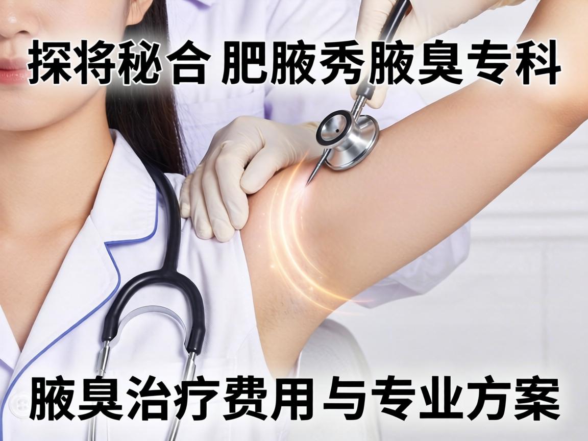 探秘合肥腋秀腋臭专科，详解腋臭治疗费用与专业方案
