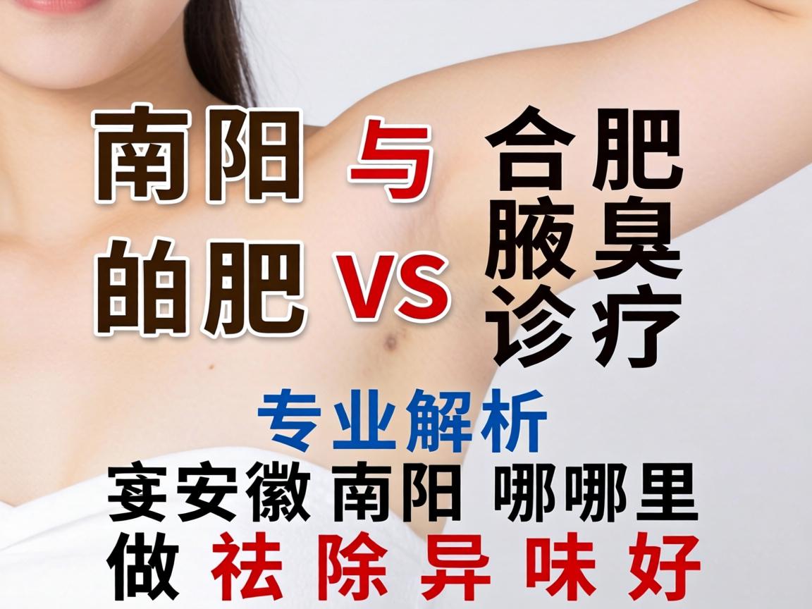 南阳与合肥腋臭诊疗对比，专业解析安徽南阳哪里做祛除异味好