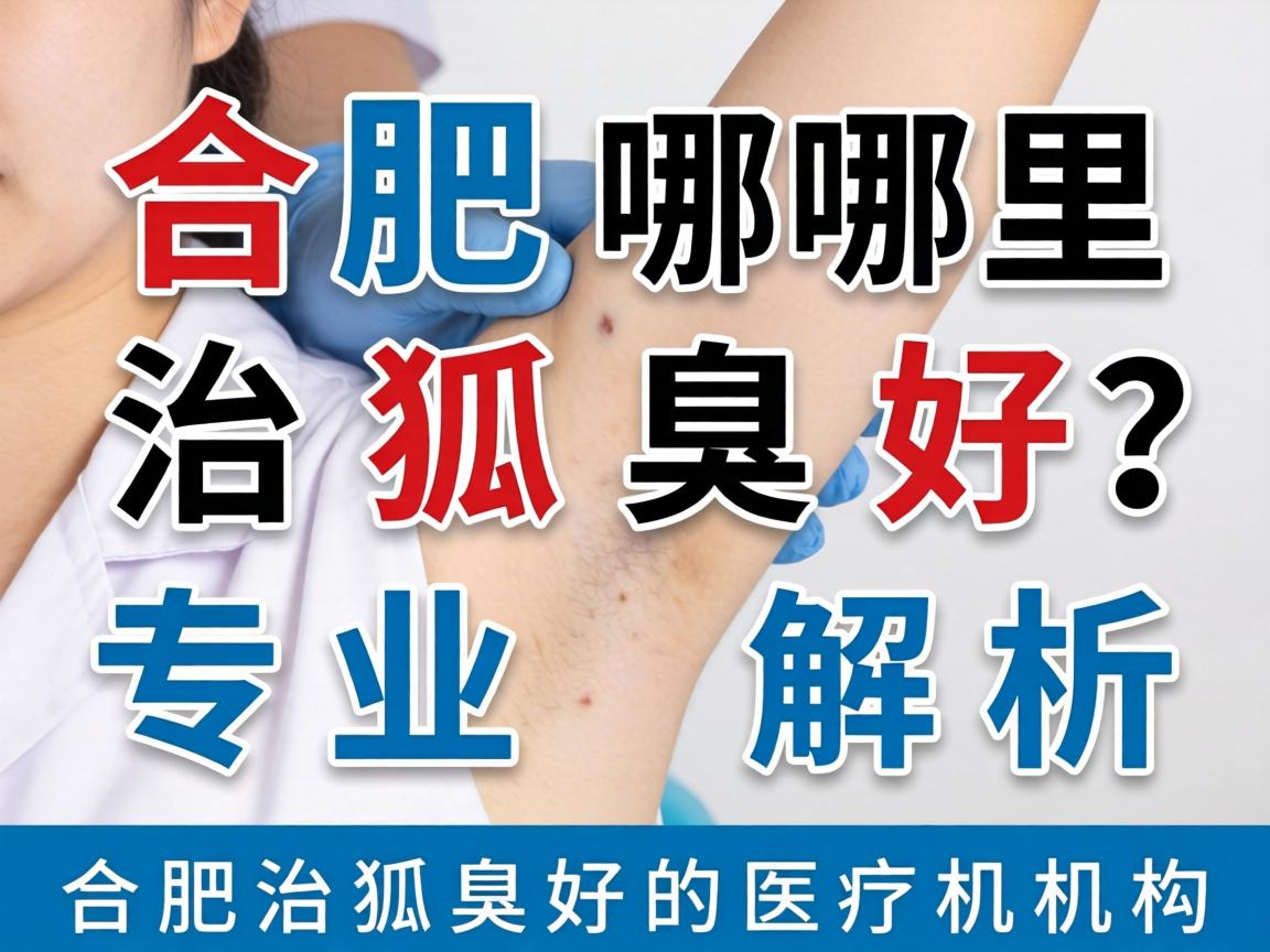 合肥哪里治狐臭好？专业解析合肥治狐臭好的医疗机构