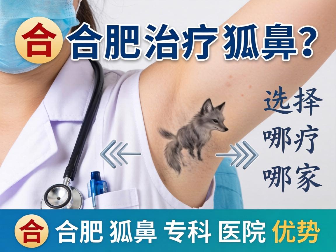 合肥治疗狐臭选择哪家医院？解析合肥狐臭专科医院优势