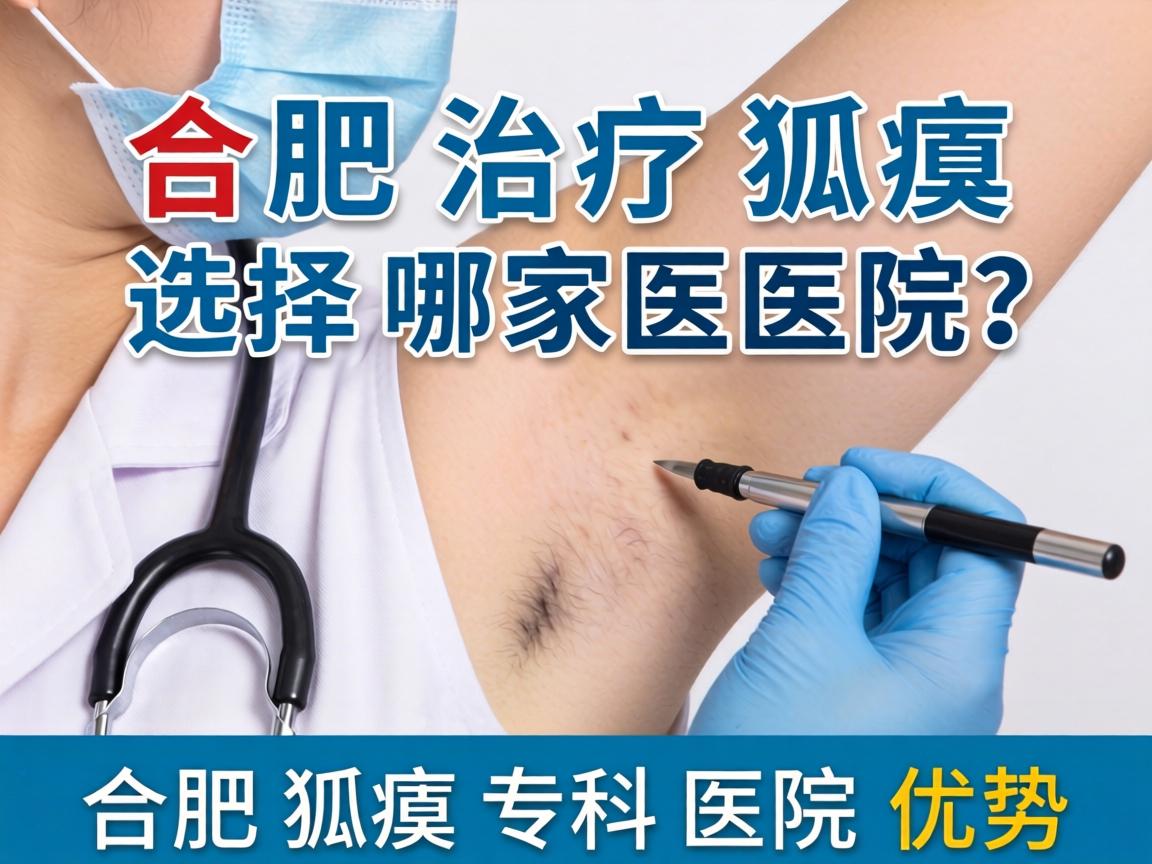 合肥治疗狐臭选择哪家医院？解析合肥狐臭专科医院优势