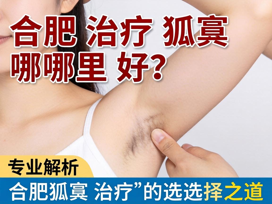 合肥治疗狐臭哪里好？专业解析合肥狐臭治疗的选择之道