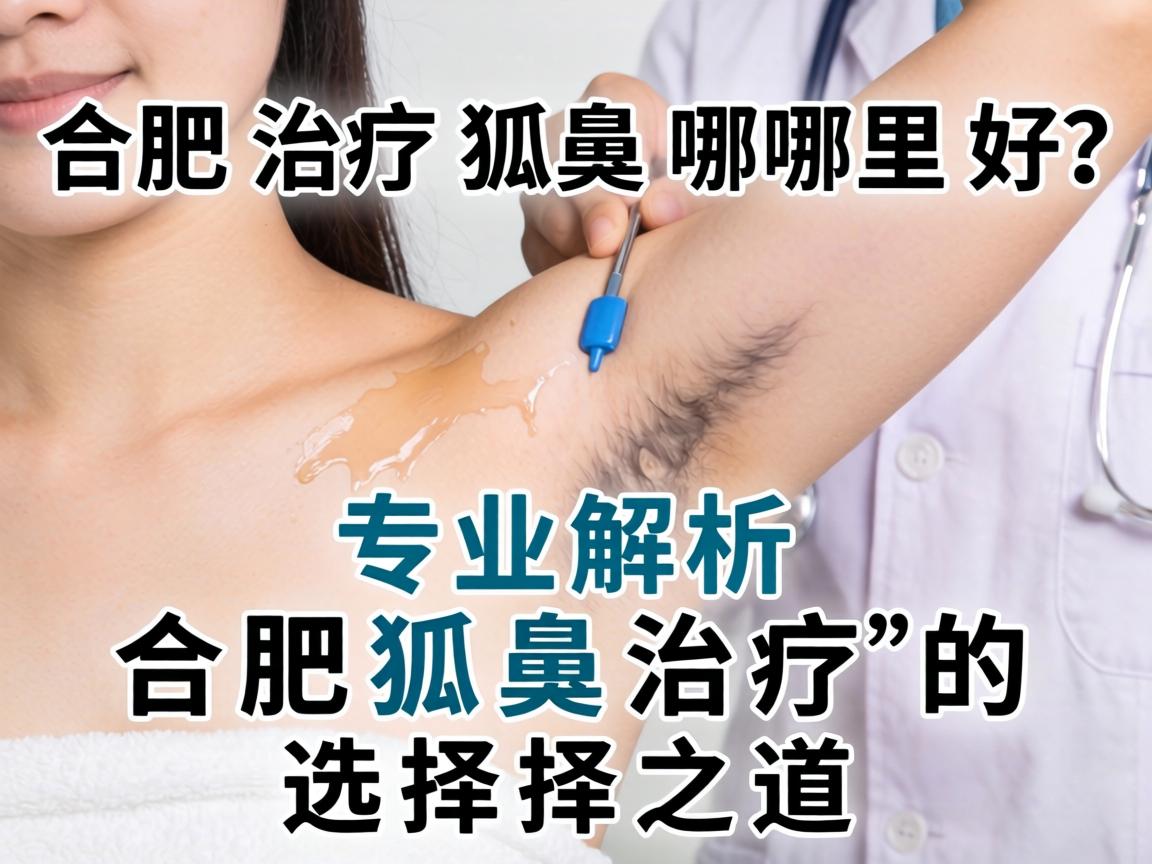 合肥治疗狐臭哪里好？专业解析合肥狐臭治疗的选择之道