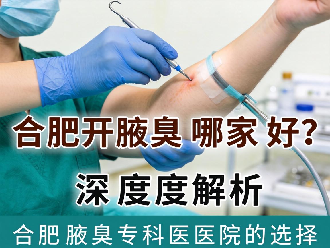 合肥开腋臭手术哪家好？深度解析合肥腋臭专科医院的选择