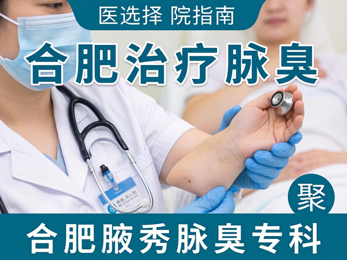合肥治疗腋臭的医院选择指南，聚焦合肥腋秀腋臭专科