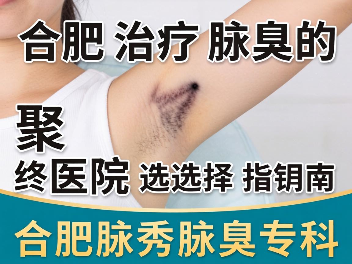 合肥治疗腋臭的医院选择指南，聚焦合肥腋秀腋臭专科