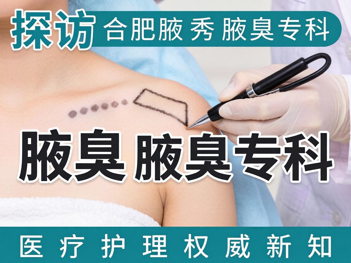 探访合肥腋秀腋臭专科，解读腋臭医疗护理权威新知