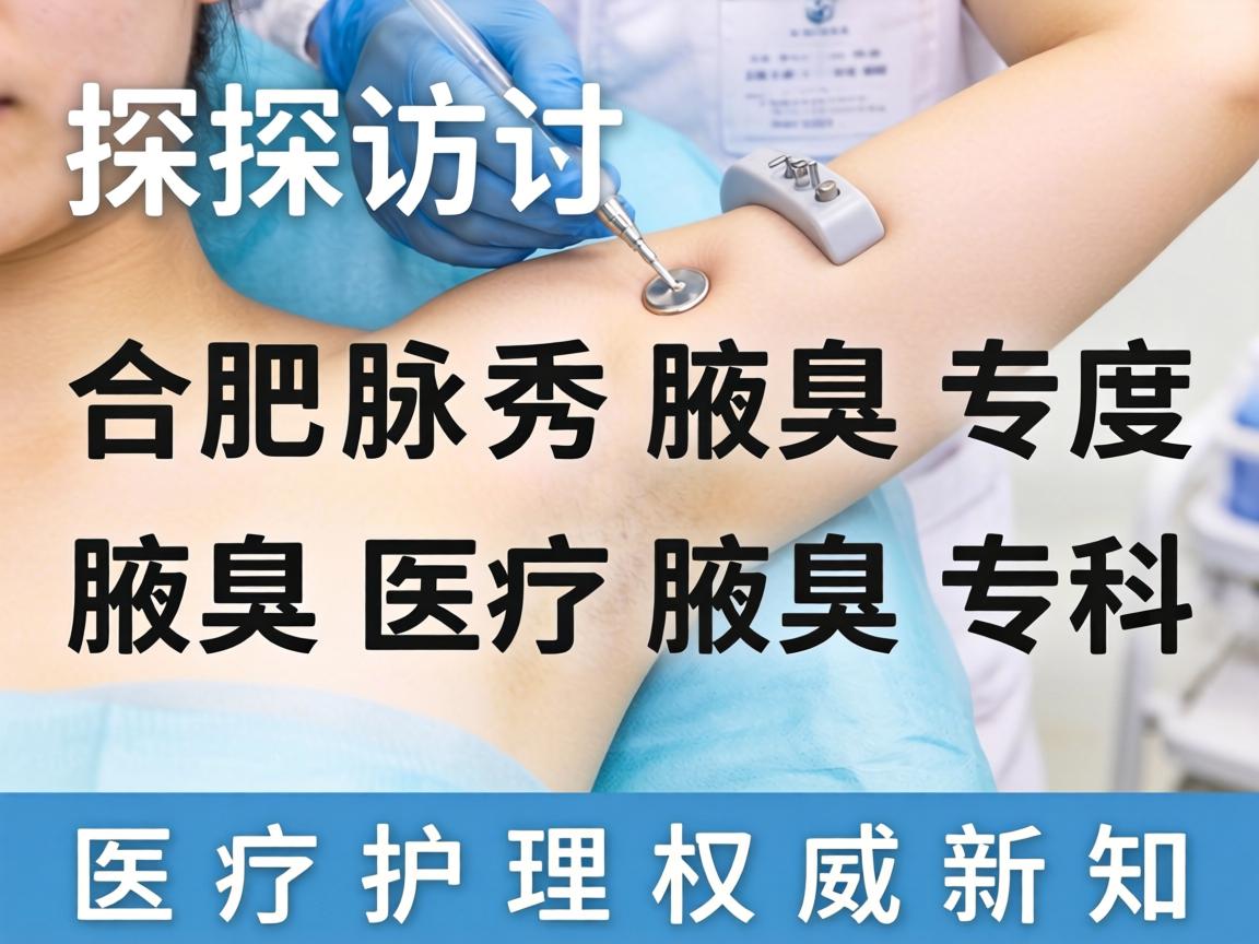 探访合肥腋秀腋臭专科，解读腋臭医疗护理权威新知