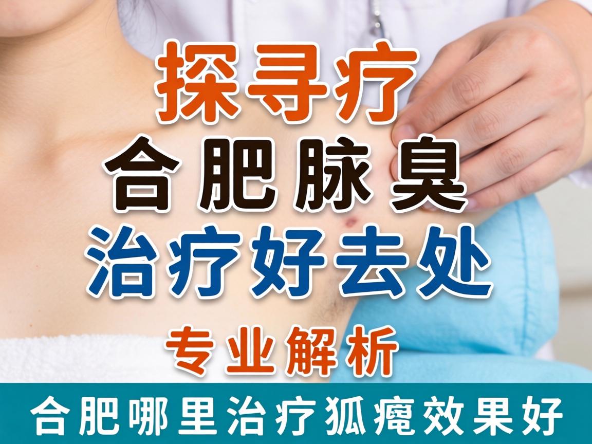 探寻合肥腋臭治疗好去处，专业解析合肥哪里治疗狐臭效果好