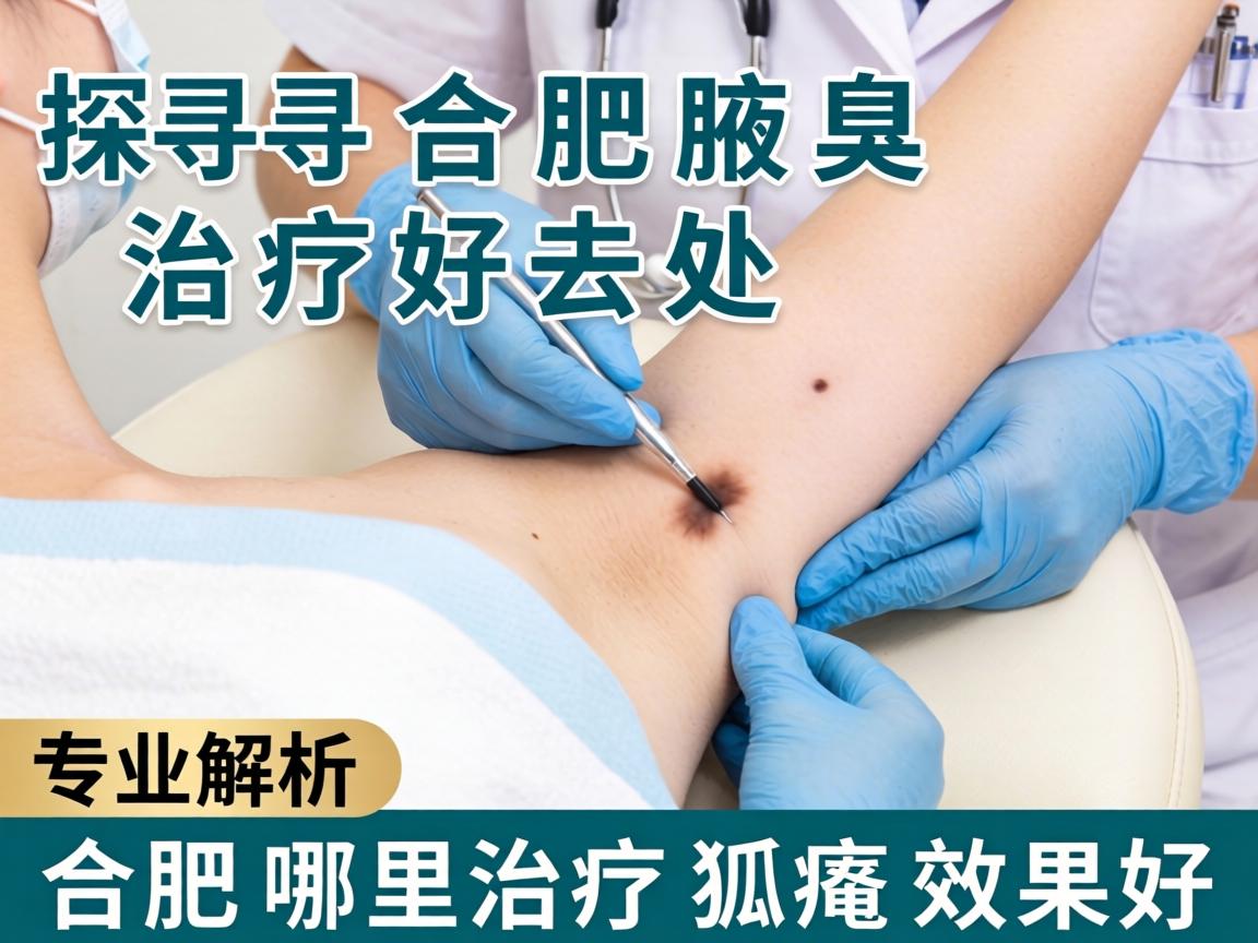 探寻合肥腋臭治疗好去处，专业解析合肥哪里治疗狐臭效果好