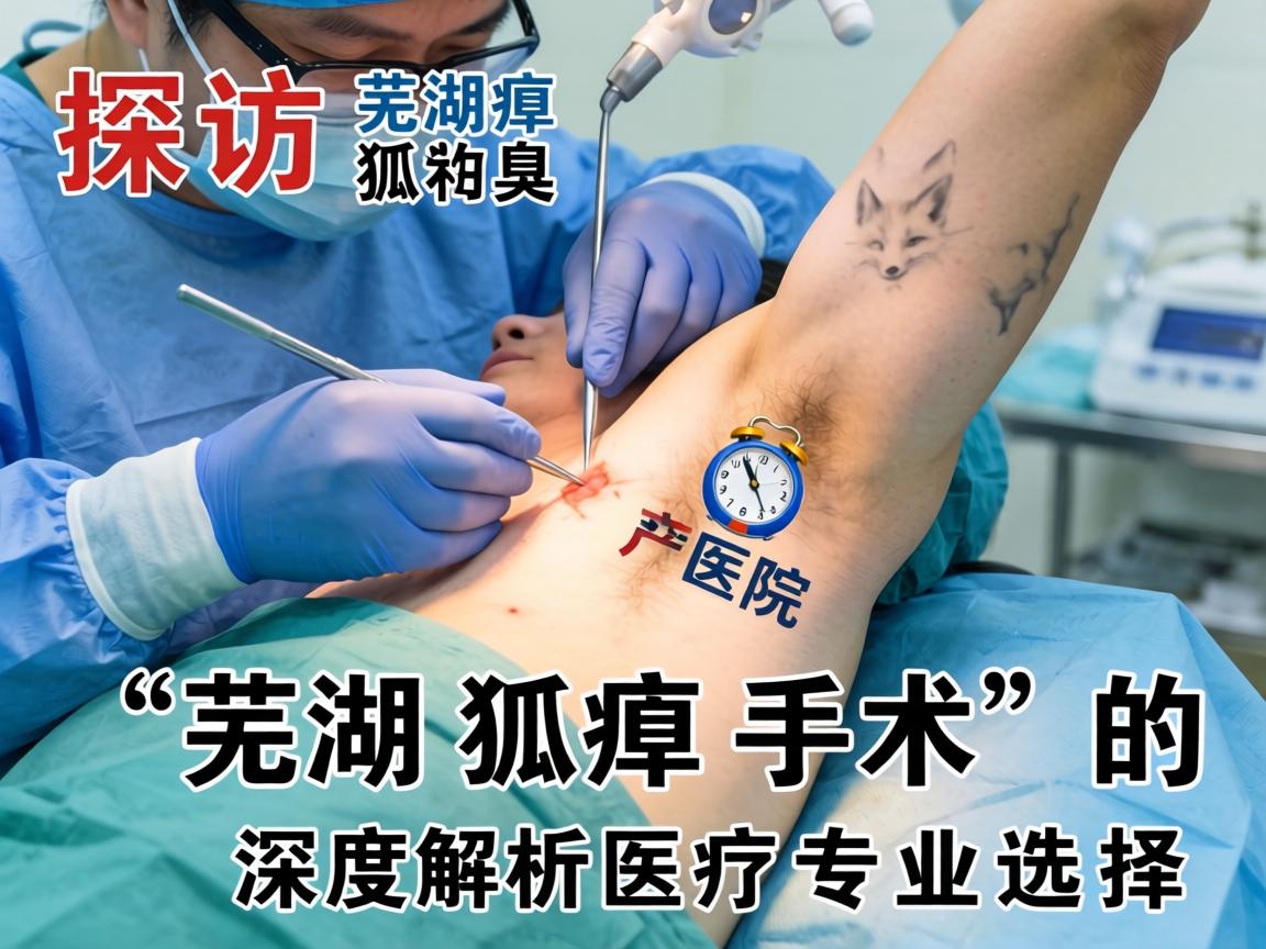 探访芜湖狐臭手术医院,深度解析芜湖狐臭手术的专业选择 探访芜湖狐臭手术医院,深度解析芜湖狐臭手术的专业选择