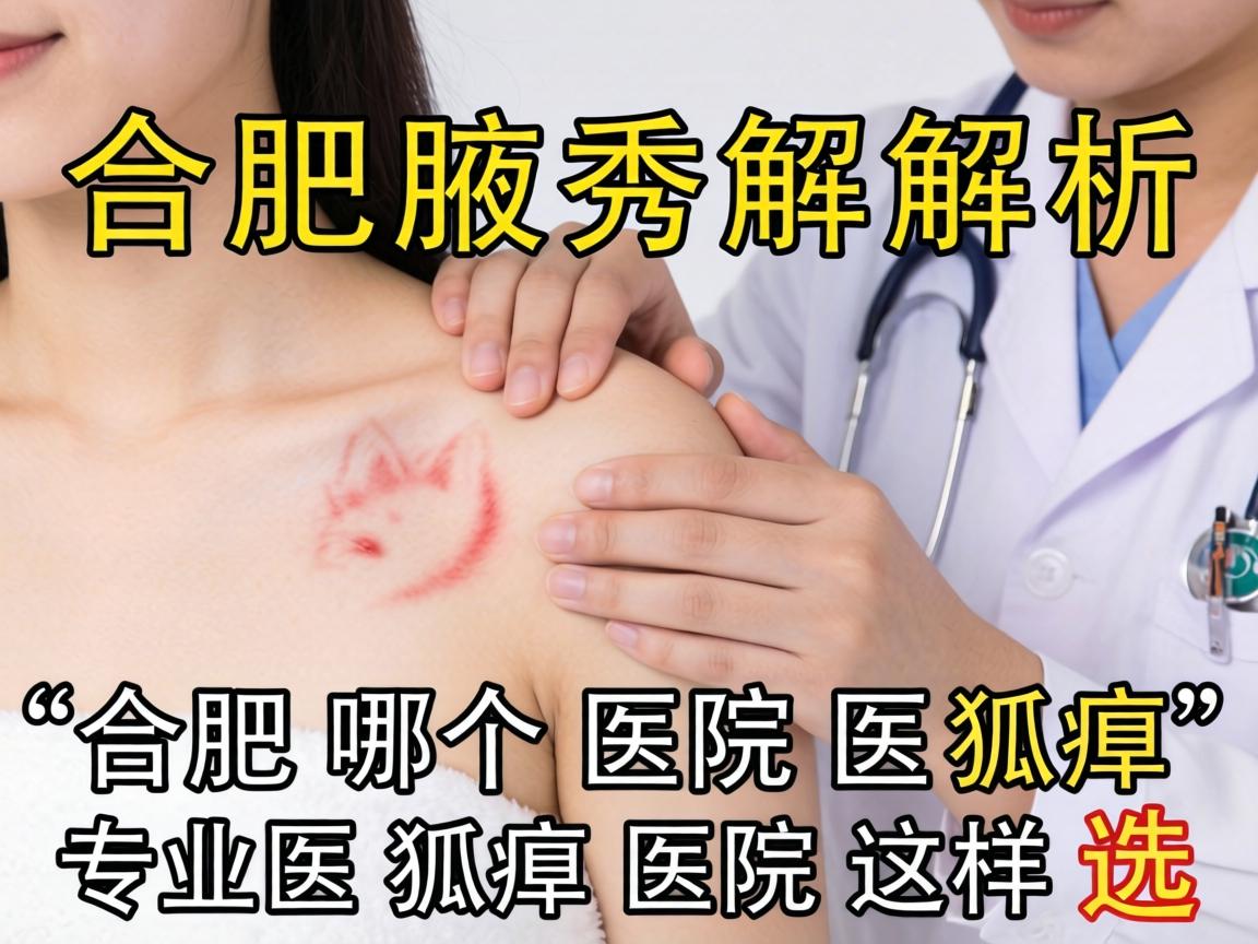 合肥腋秀解析，合肥哪个医院医狐臭，专业医狐臭医院这样选