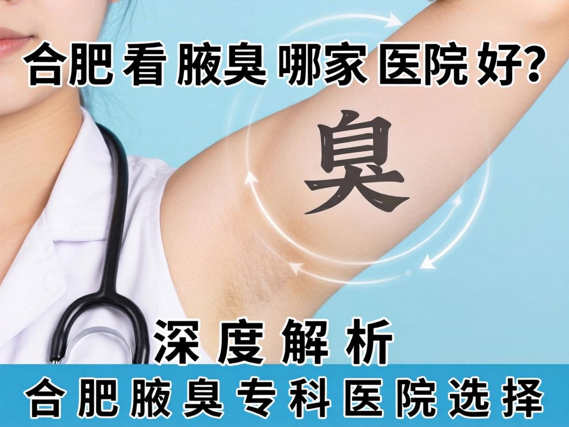 合肥看腋臭哪家医院好？深度解析合肥腋臭专科医院选择