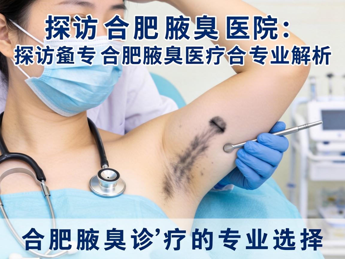 探访合肥腋臭医院，专业解析合肥腋臭诊疗的专业选择