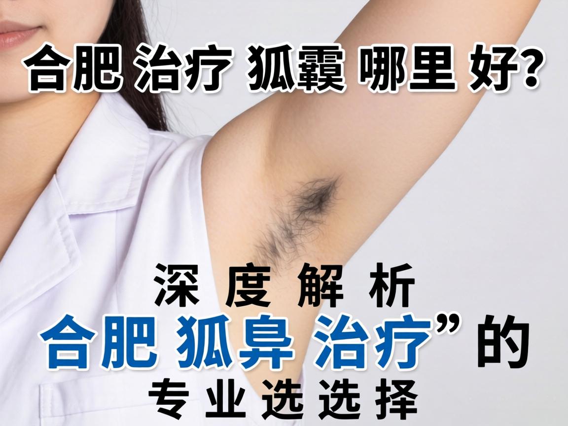 合肥治疗狐臭哪里好？深度解析合肥狐臭治疗的专业选择