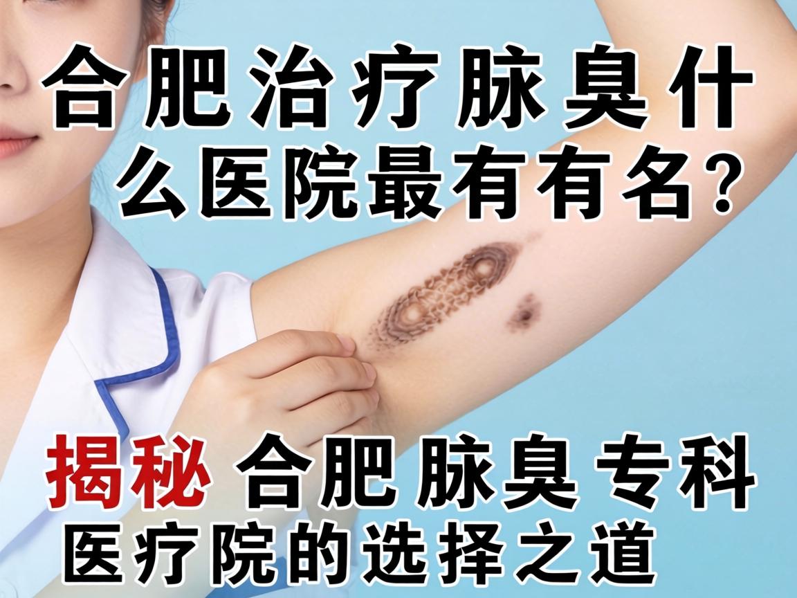 合肥治疗腋臭什么医院最有名？揭秘合肥腋臭专科医院的选择之道