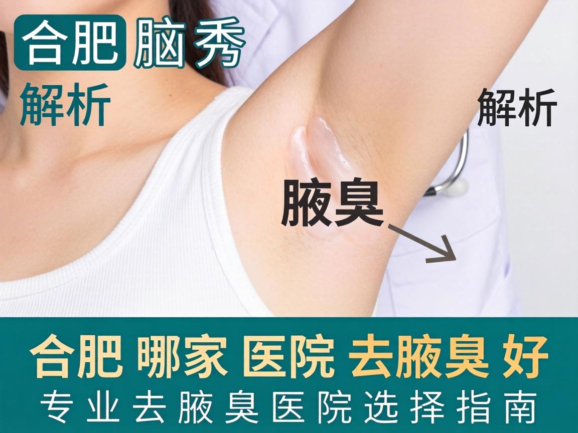 合肥腋秀解析，合肥哪家医院去腋臭好，专业去腋臭医院选择指南