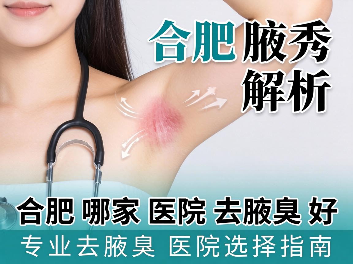 合肥腋秀解析，合肥哪家医院去腋臭好，专业去腋臭医院选择指南